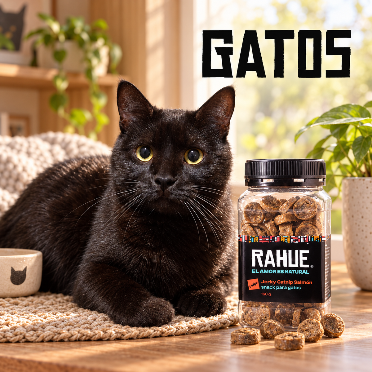 RAHUE Gatos - Snacks naturales para gatos