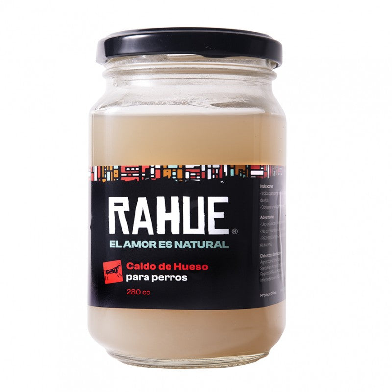 Rahue Caldo de Hueso 280cc fondo blanco